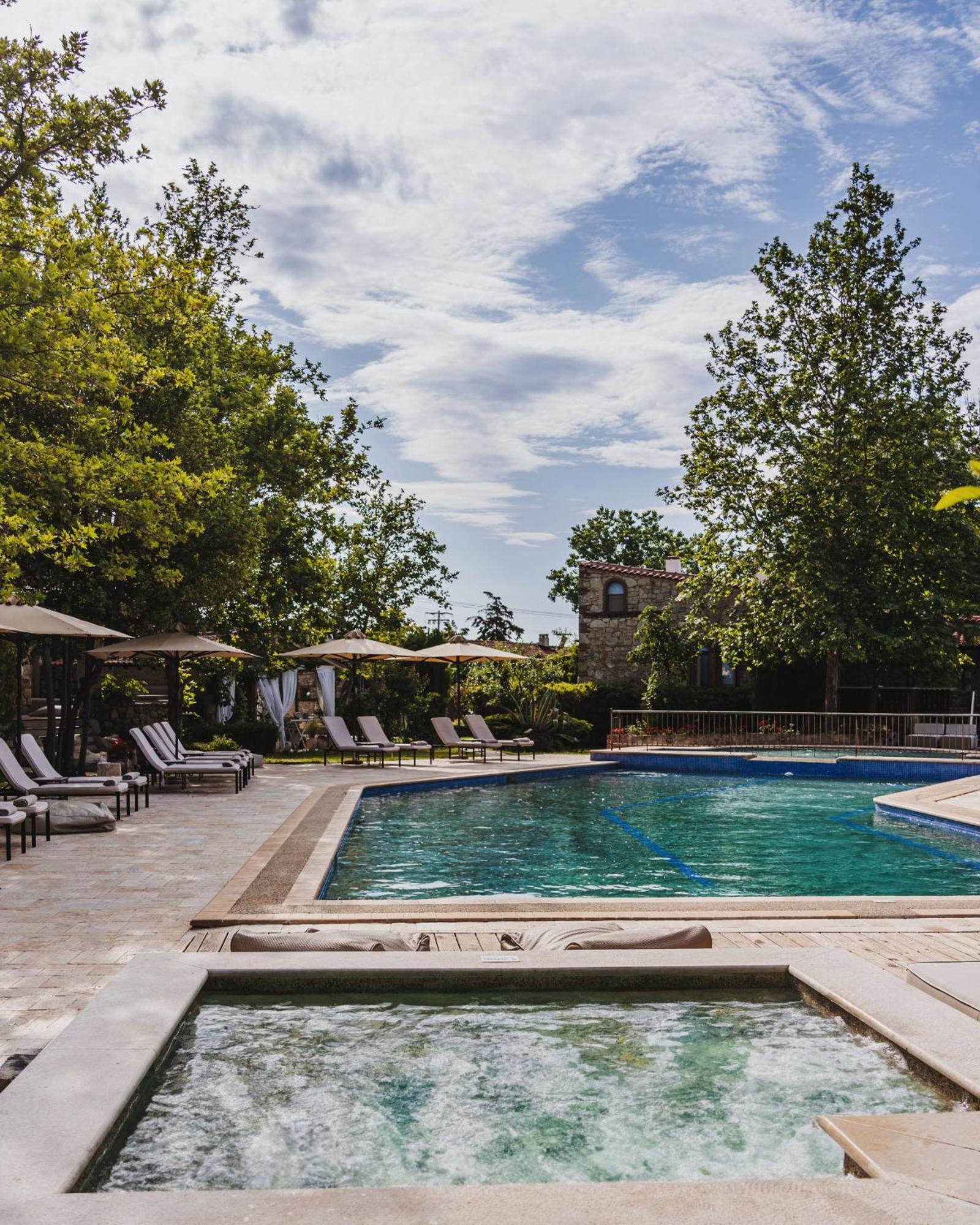 Petrino Eco Village Afytos Exteriér fotografie